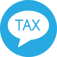 diseño de símbolo de signo de icono de impuestos png