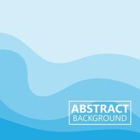 Ocean Water Waves Background Vector Design, Logo Illustration Wallpaper Poster, Banner, flayer