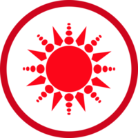 sol icono signo símbolo diseño png