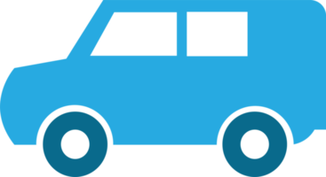 diseño de símbolo de signo de icono de coche png