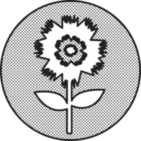 blomma ikon tecken symbol design png