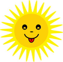 zon pictogram emotie cartoon teken symbool ontwerp png