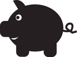 Piggy Bank Icon sign symbol design png