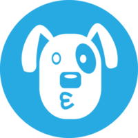 ícone de cão design de símbolo de sinal animal png