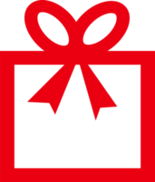 caja de regalo signo icono signo símbolo diseño png