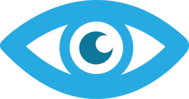 Eye icon sign symbol design png