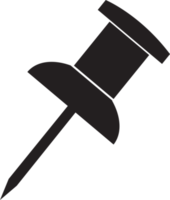 tryckstift ikon tecken symbol design png