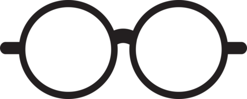 Brillen-Symbol-Zeichen-Symbol-Design png
