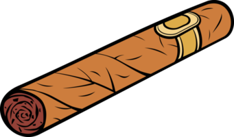 illustration png de cigare cubain