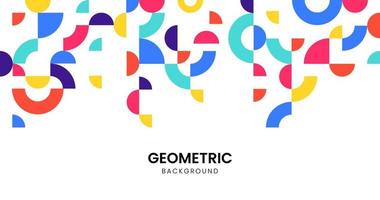 Colorful geometric background. Minimal cover template design for web. Modern abstract background with geometric shapes and lines. Eps10 Vector