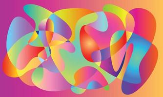 Abstract geometric blob background template copy space for banner or poster vector