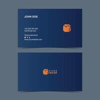 Fashion Brand Minimal Business Card Free Vector