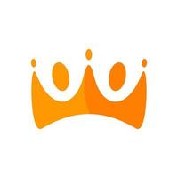 Crown People Logo vector