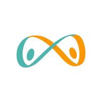 Infinity People Logo vector