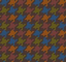 Modern houndstooth texture. vector