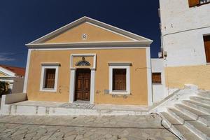 House in Symi Island, Greece photo