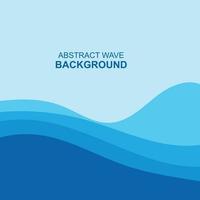 diseño de logotipo de fondo de olas oceánicas, iconos de arte vectorial, en colores pastel vector