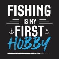 fishing t shirt design vector