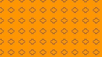 animation of irregular lines in orange background pattern video