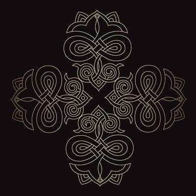 damask vintage baroque scroll ornament swirl. Victorian monogram heraldic shield swirl.Retro floral leaf pattern border foliage antique  acanthus calligraphy engraved tattoo. Tile decor element