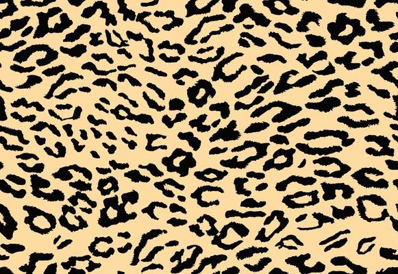 Leopard background. Seamless pattern. Animal print.