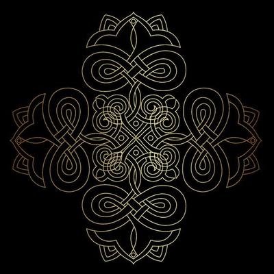 damask vintage baroque scroll ornament swirl. Victorian monogram heraldic shield swirl.Retro floral leaf pattern border foliage antique  acanthus calligraphy engraved tattoo. Tile decor element