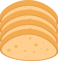 Clipart-Design-Illustration für frisches Brot png