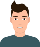 man avatar clipart illustratie png