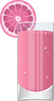 copo de ilustração de design de clipart de suco fresco png