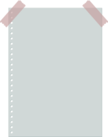 ilustração de design de clipart de folha de papel png