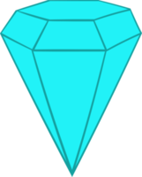 ilustração de design de clipart de diamante png