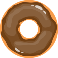 heerlijke donut set clipart ontwerp illustratie png