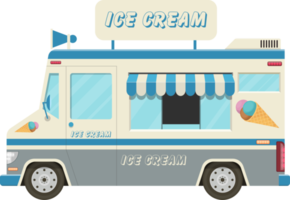 illustration de conception de clipart de crème glacée