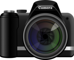 Dslr fotokamera clipart design illustration png