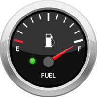 Fuel gauge clipart design illustration png