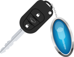 clé de voiture clipart conception illustration png