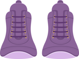 Boxing shoes clipart design illustration png