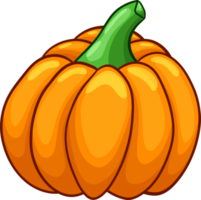 Pumpkin clipart design illustration