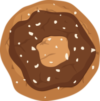 Homemade tasty cookies clipart design illustration