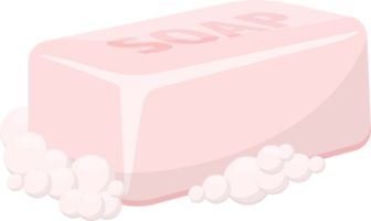 Solid soap for washing clipart design illustration png