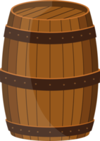 Ilustración de diseño de imágenes prediseñadas de barril de vino png