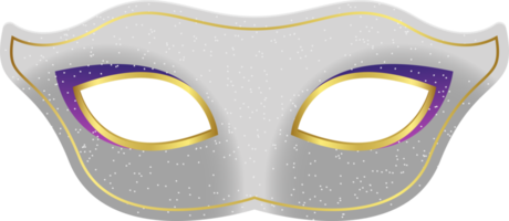 Carnival mask clipart design illustration png