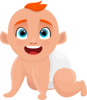 mignon bébé clipart conception illustration png