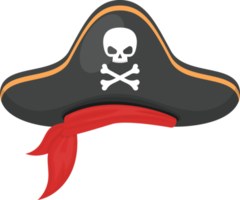 Ilustración de diseño de imágenes prediseñadas pirata png