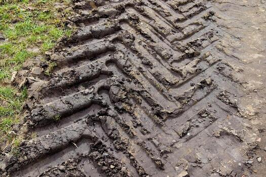 Detailed close up view on agricultural grounds and acre in high resolution photo