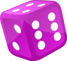 Casino dice clipart design illustration png