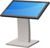 digital kiosk clipart design illustration png