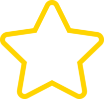 ilustração de design de clipart de estrelas douradas png