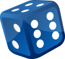 Casino dice clipart design illustration png