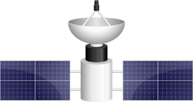 illustration de conception clipart satellite png